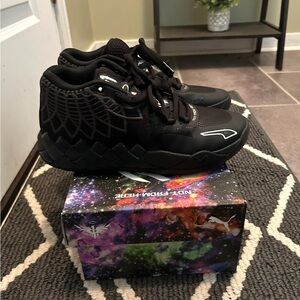 Puma Kids Black Sneakers